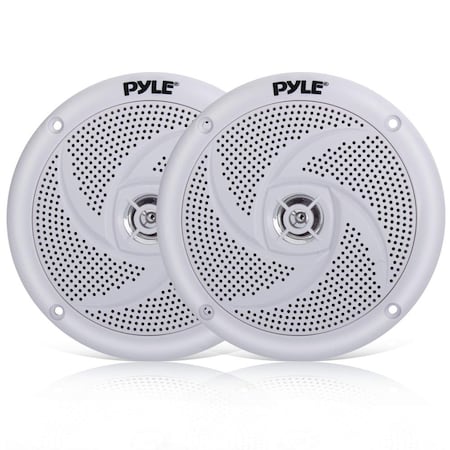 Pyle 5.25" Marine Speaker Pair, PLMRS5W PLMRS5W